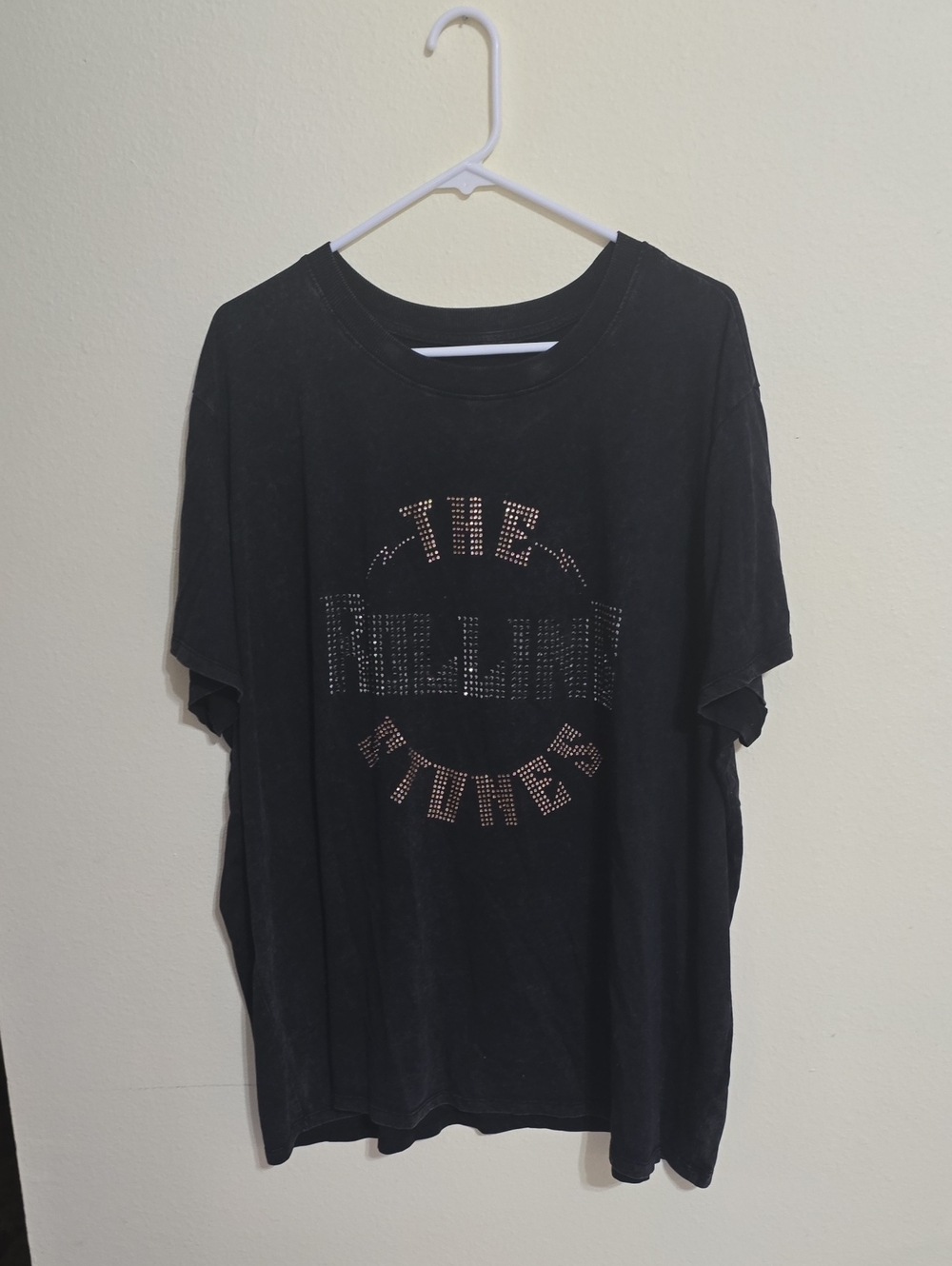 Maurices Black Short Sleeve Tee with Copper & Silver Stud Graphic